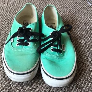 Teal Vans